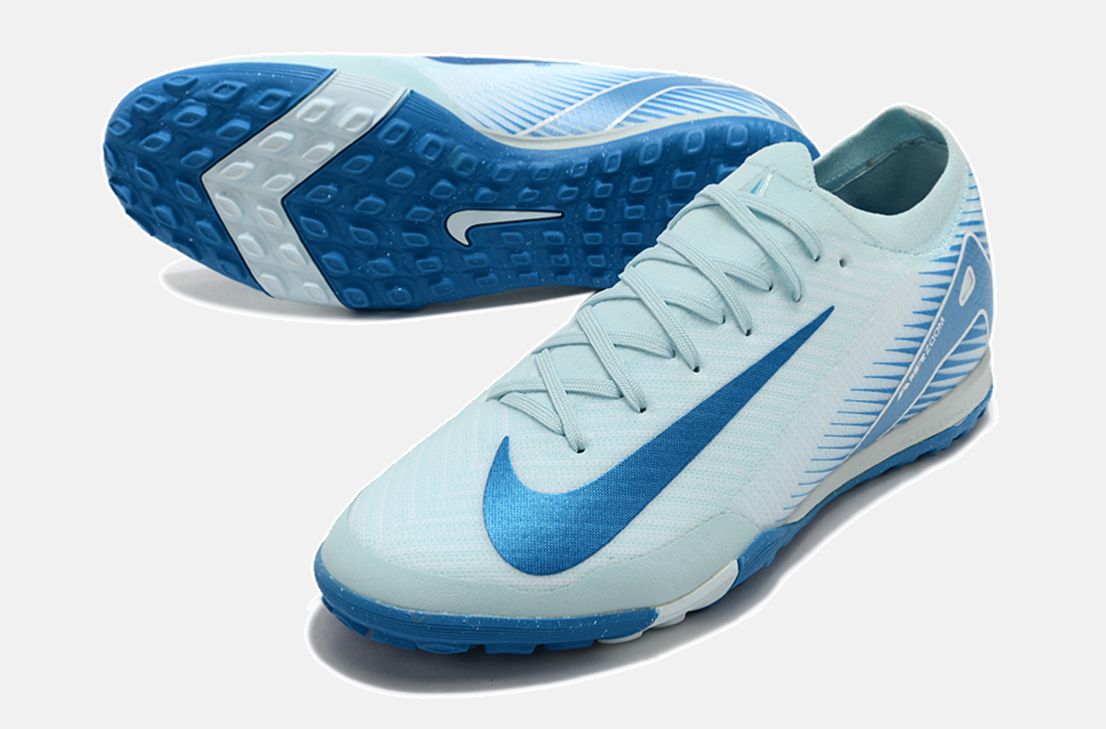 Chuteira Society Nike Air Zoom Mercurial Vapor 16 Elite TF - Azul - imagem 4