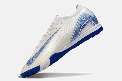 Chuteira Society Nike Air Zoom Mercurial Vapor 16 Elite TF - Branca e Azul - detalhe