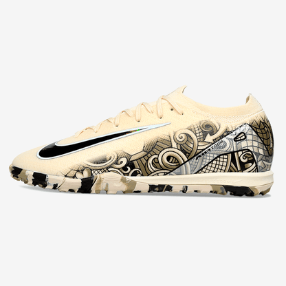 Chuteira Society Nike Air Zoom Mercurial Vapor 16 Elite TF - Branca e Preta - Tevo Sports SPORT*