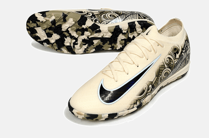 Chuteira Society Nike Air Zoom Mercurial Vapor 16 Elite TF - Branca e Preta - Tevo Sports SPORT*