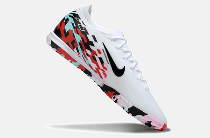 Chuteira Society Nike Air Zoom Mercurial Vapor 16 Elite TF - Branca, Vermelha e Preta - imagem 6