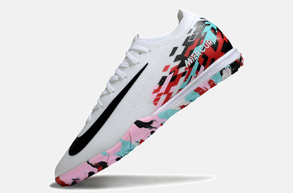 Chuteira Society Nike Air Zoom Mercurial Vapor 16 Elite TF - Branca, Vermelha e Preta - imagem 5