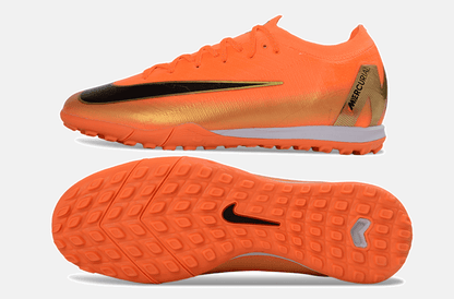 Chuteira Society Nike Air Zoom Mercurial Vapor 16 Elite TF - Laranja - Déjà vu - Tevo Sports SPORT*