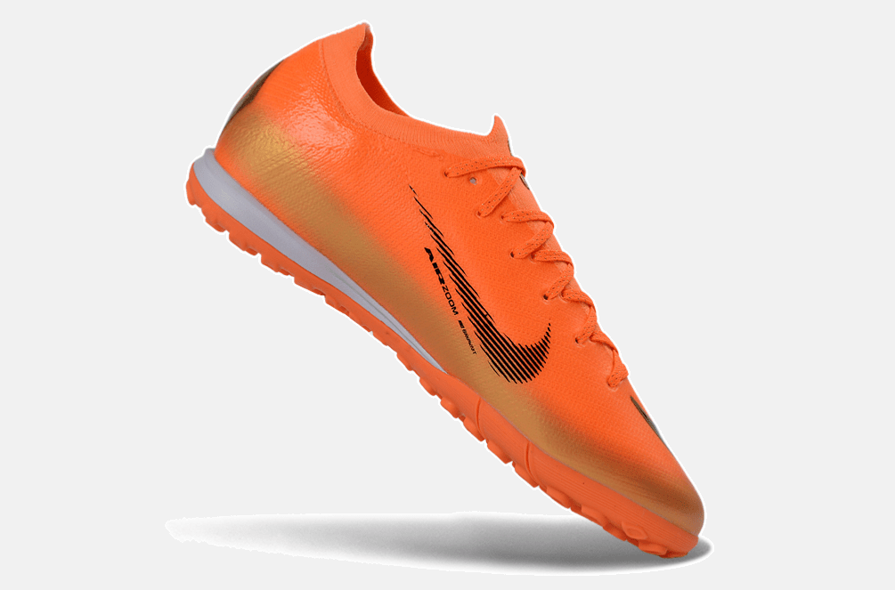Chuteira Society Nike Air Zoom Mercurial Vapor 16 Elite TF - Laranja - Déjà vu - Tevo Sports SPORT*