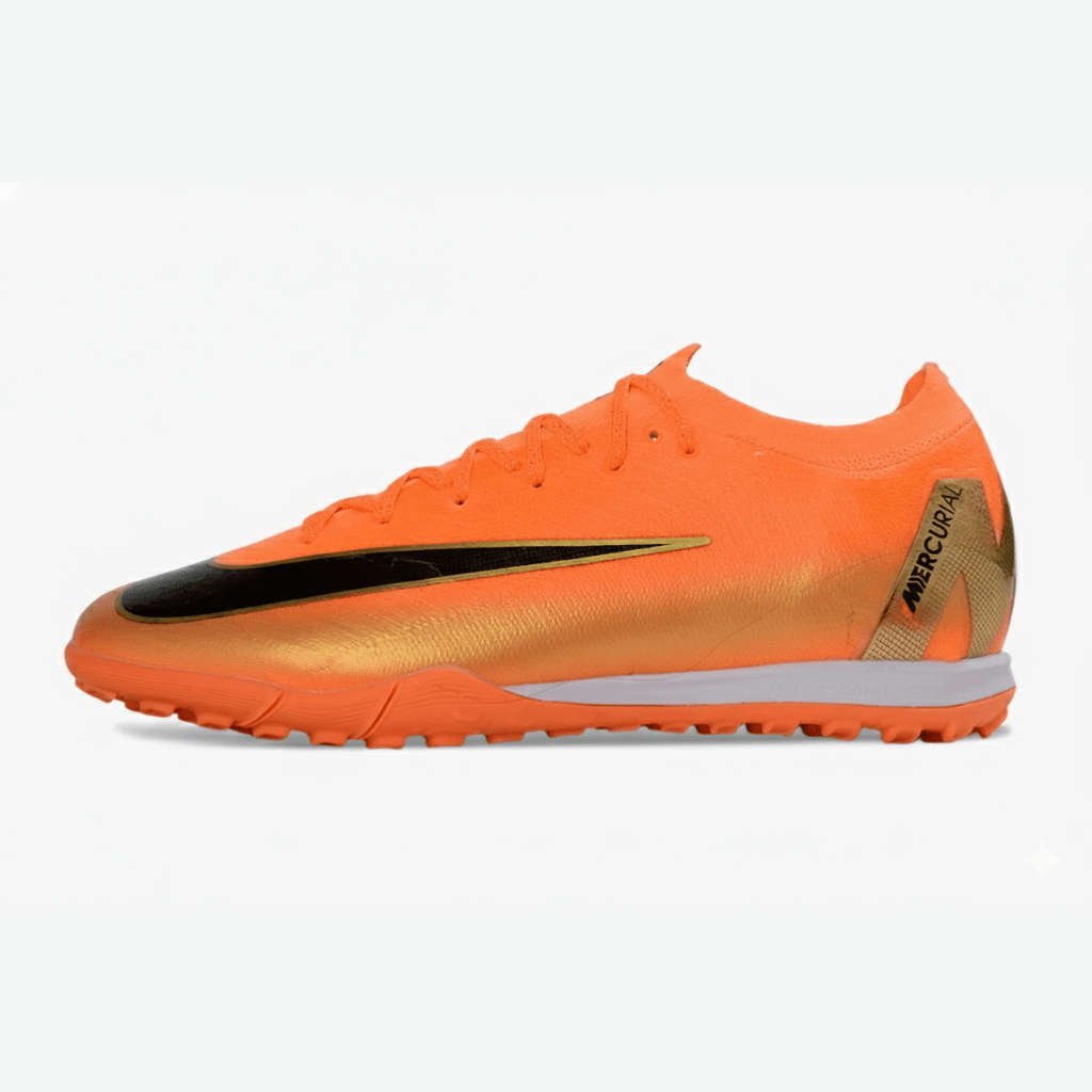 Chuteira Society Nike Air Zoom Mercurial Vapor 16 Elite TF - Laranja - Déjà vu - Tevo Sports SPORT*