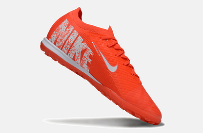 Chuteira Society Nike Air Zoom Mercurial Vapor 16 Elite TF - Laranja e Branca - imagem 6
