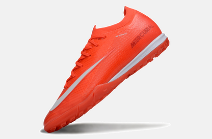 Chuteira Society Nike Air Zoom Mercurial Vapor 16 Elite TF - Laranja e Branca - imagem 5