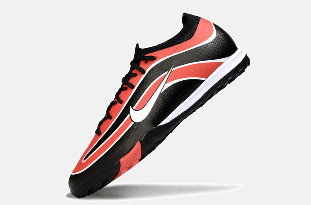 Chuteira Society Nike Air Zoom Mercurial Vapor 16 Elite TF - Laranja, Preta e Branca - Tevo Sports SPORT*