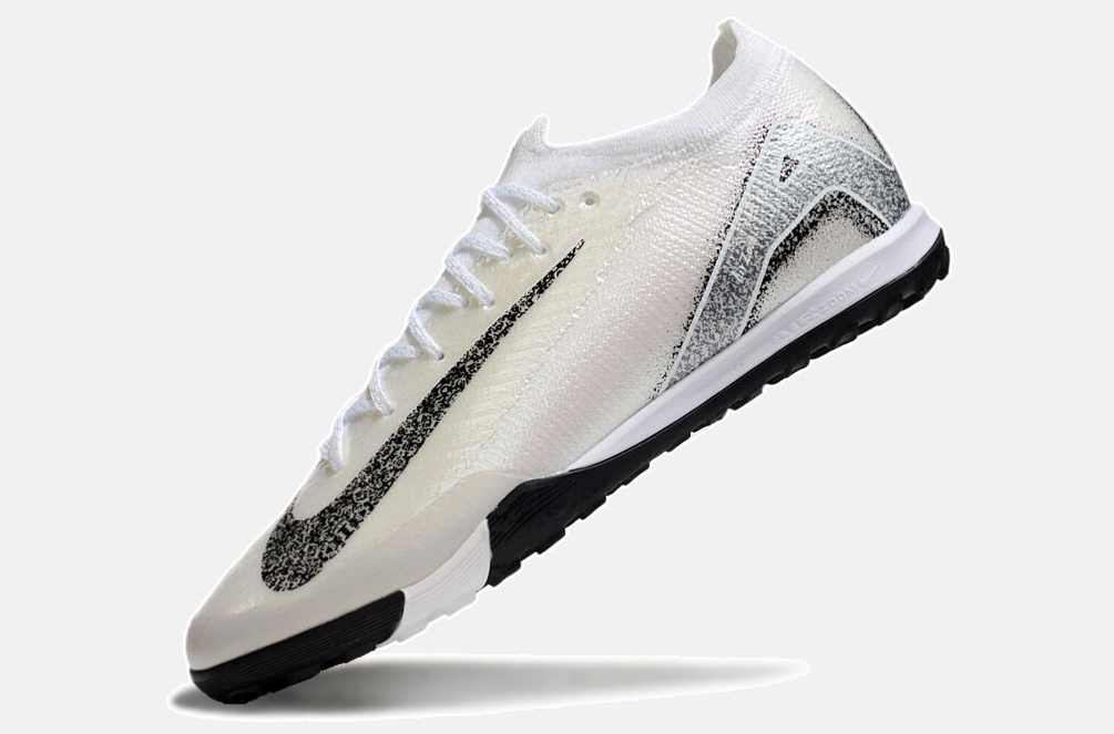 Chuteira Society Nike Air Zoom Mercurial Vapor 16 Elite TF - Prata e Preto - imagem 5