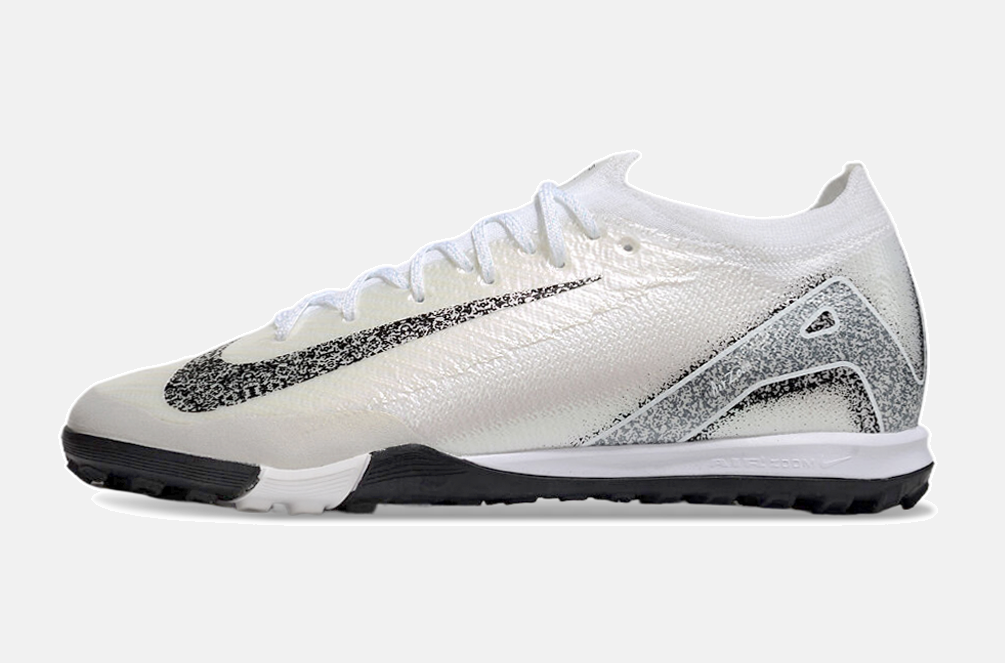Chuteira Society Nike Air Zoom Mercurial Vapor 16 Elite TF - Prata e Preto - imagem 4