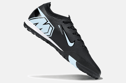 Chuteira Society Nike Air Zoom Mercurial Vapor 16 Elite TF - Preta e Azul - Shadow Pack - Tevo Sports SPORT*