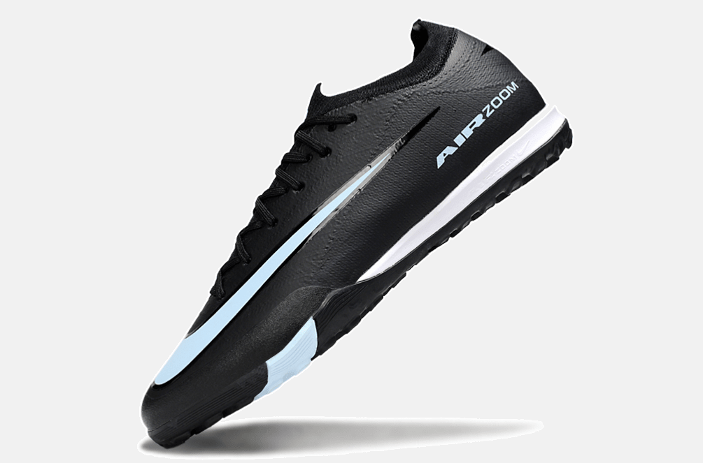 Chuteira Society Nike Air Zoom Mercurial Vapor 16 Elite TF - Preta e Azul - Shadow Pack - Tevo Sports SPORT*