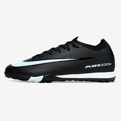 Chuteira Society Nike Air Zoom Mercurial Vapor 16 Elite TF - Preta e Azul - Shadow Pack - Tevo Sports SPORT*