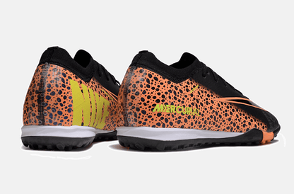 Chuteira Society Nike Air Zoom Mercurial Vapor 16 Elite TF - Preta e Laranja - Tevo Sports SPORT*