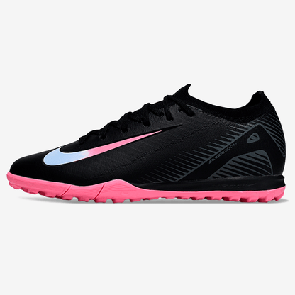 Chuteira Society Nike Air Zoom Mercurial Vapor 16 Elite TF - Preta e Rosa - Tevo Sports SPORT*