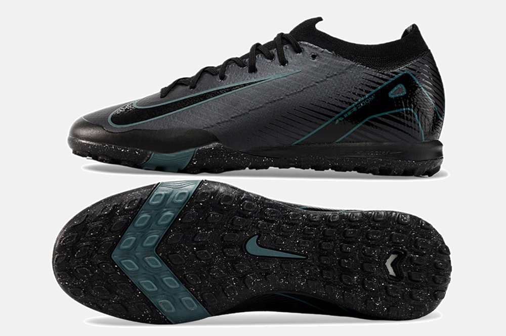 Chuteira Society Nike Air Zoom Mercurial Vapor 16 Elite TF - Preta - imagem 6