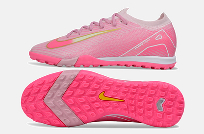 Chuteira Society Nike Air Zoom Mercurial Vapor 16 Elite TF - Rosa - vista traseira