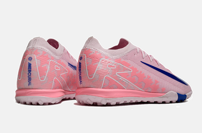 Chuteira Society Nike Air Zoom Mercurial Vapor 16 Elite TF - Rosa e Azul - imagem 8
