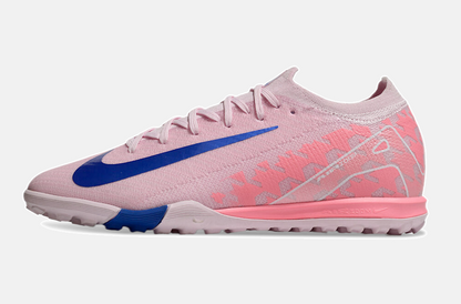 Chuteira Society Nike Air Zoom Mercurial Vapor 16 Elite TF - Rosa e Azul - imagem 5