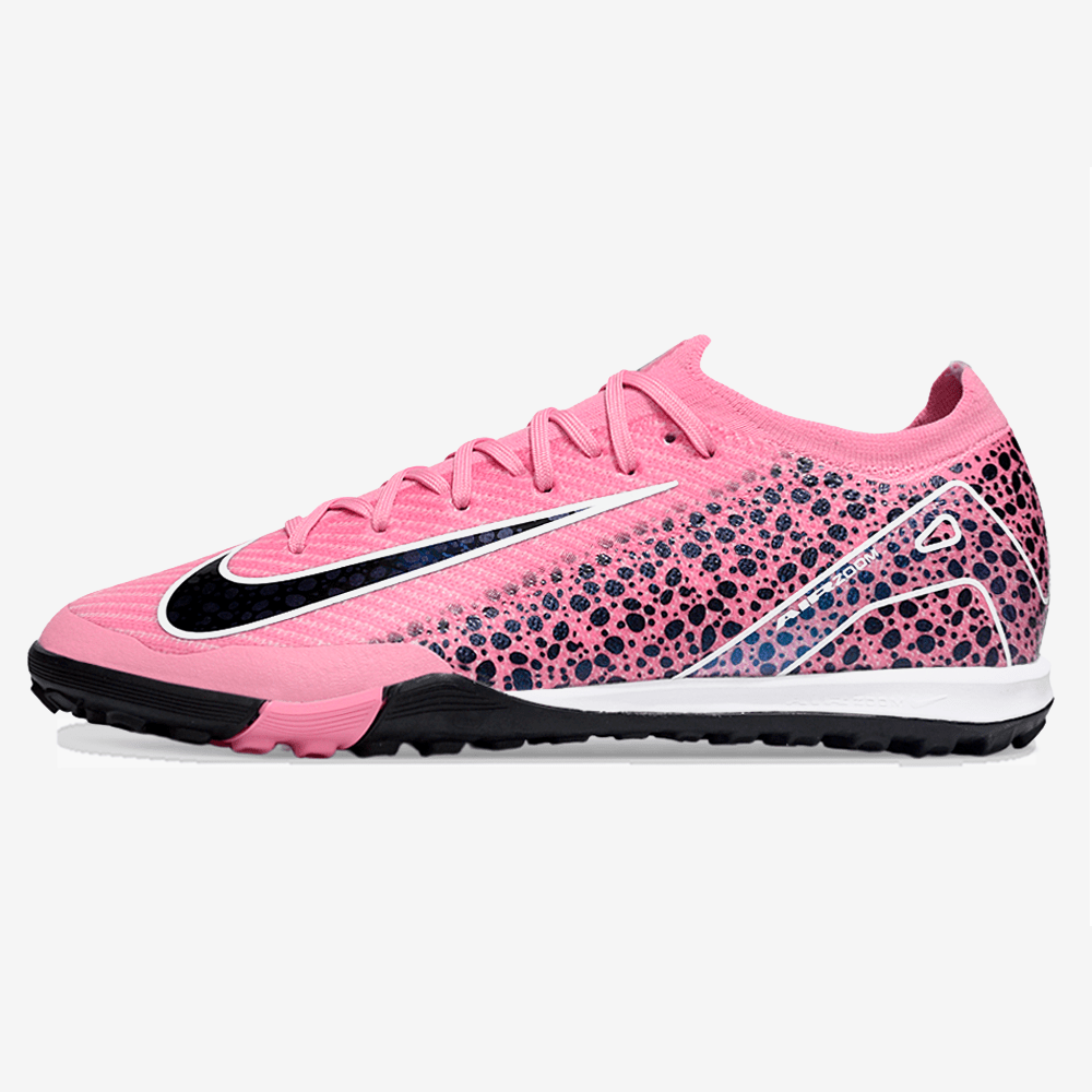 Chuteira Society Nike Air Zoom Mercurial Vapor 16 Elite TF - Rosa e Preta - Tevo Sports SPORT*
