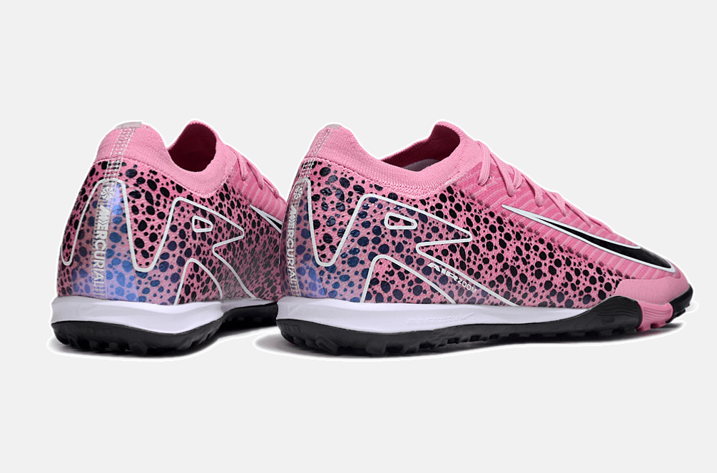 Chuteira Society Nike Air Zoom Mercurial Vapor 16 Elite TF - Rosa e Preta - Tevo Sports SPORT*