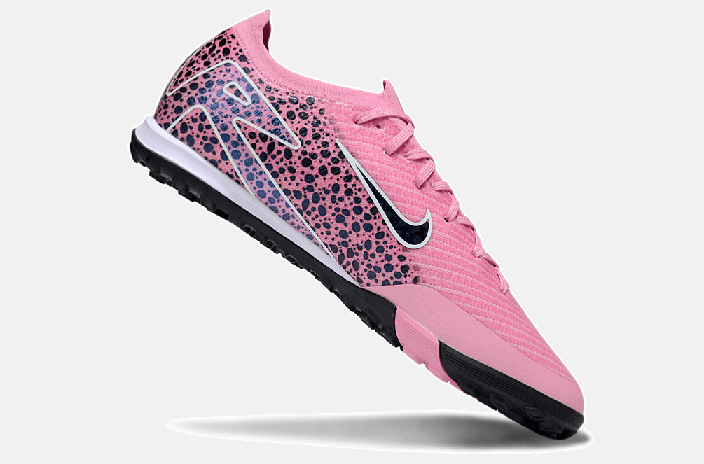 Chuteira Society Nike Air Zoom Mercurial Vapor 16 Elite TF - Rosa e Preta - Tevo Sports SPORT*