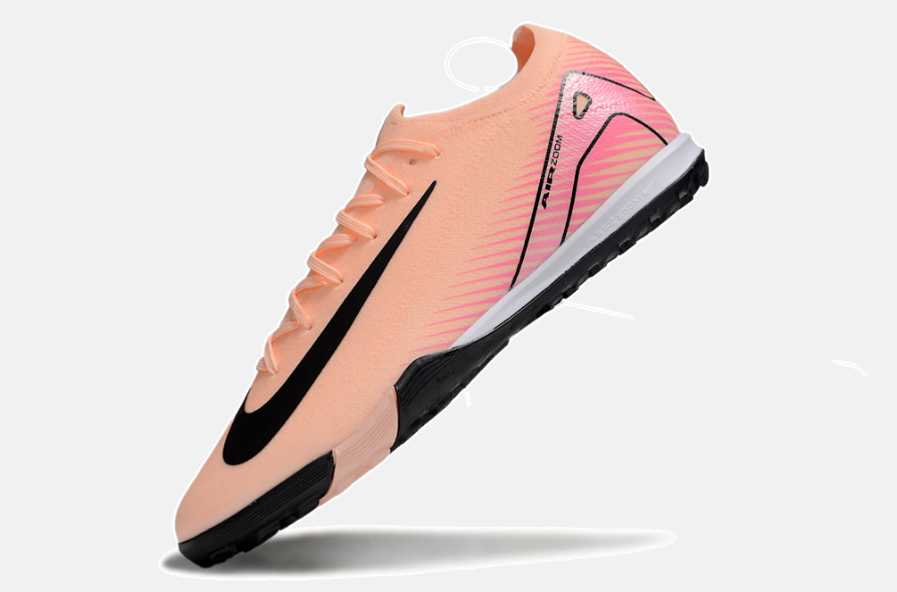 Chuteira Society Nike Air Zoom Mercurial Vapor 16 Elite TF - Rosa e Preta - imagem 5