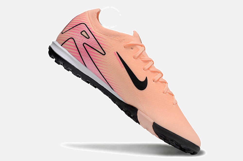 Chuteira Society Nike Air Zoom Mercurial Vapor 16 Elite TF - Rosa e Preta - imagem 6