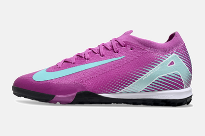 Chuteira Society Nike Air Zoom Mercurial Vapor 16 Elite TF - Roxa e Azul - detalhe