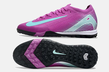Chuteira Society Nike Air Zoom Mercurial Vapor 16 Elite TF - Roxa e Azul - imagem 6