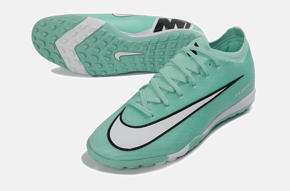 Chuteira Society Nike Air Zoom Mercurial Vapor 16 Elite TF - Turquesa - Tevo Sports SPORT*