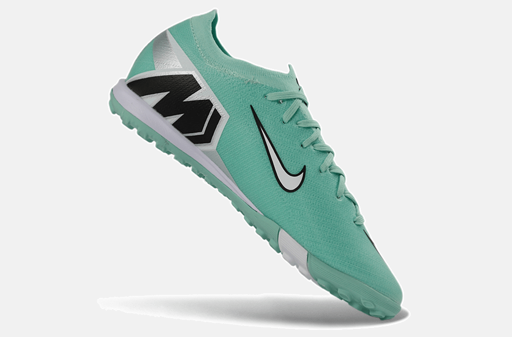 Chuteira Society Nike Air Zoom Mercurial Vapor 16 Elite TF - Turquesa - Tevo Sports SPORT*
