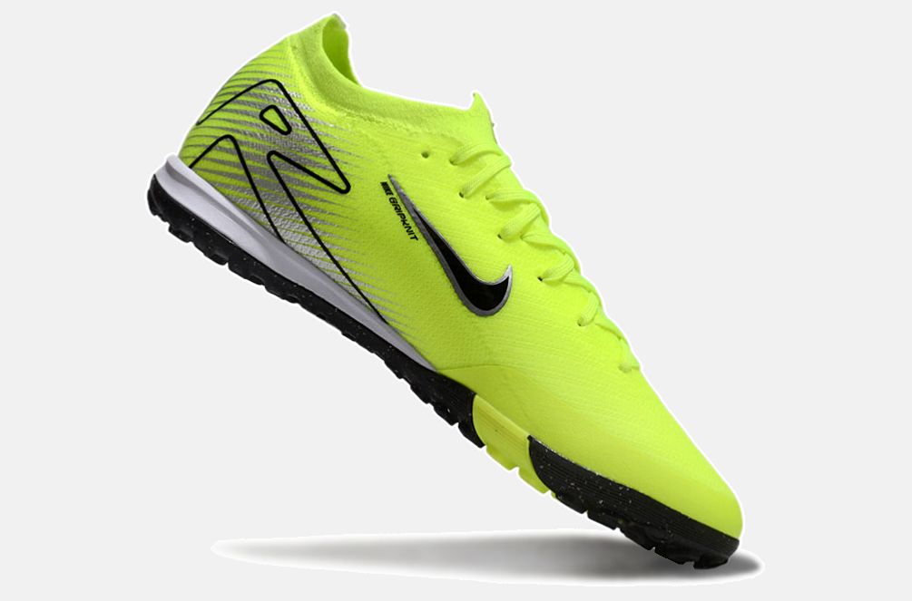 Chuteira Society Nike Air Zoom Mercurial Vapor 16 Elite TF - Verde e Preto - imagem 5