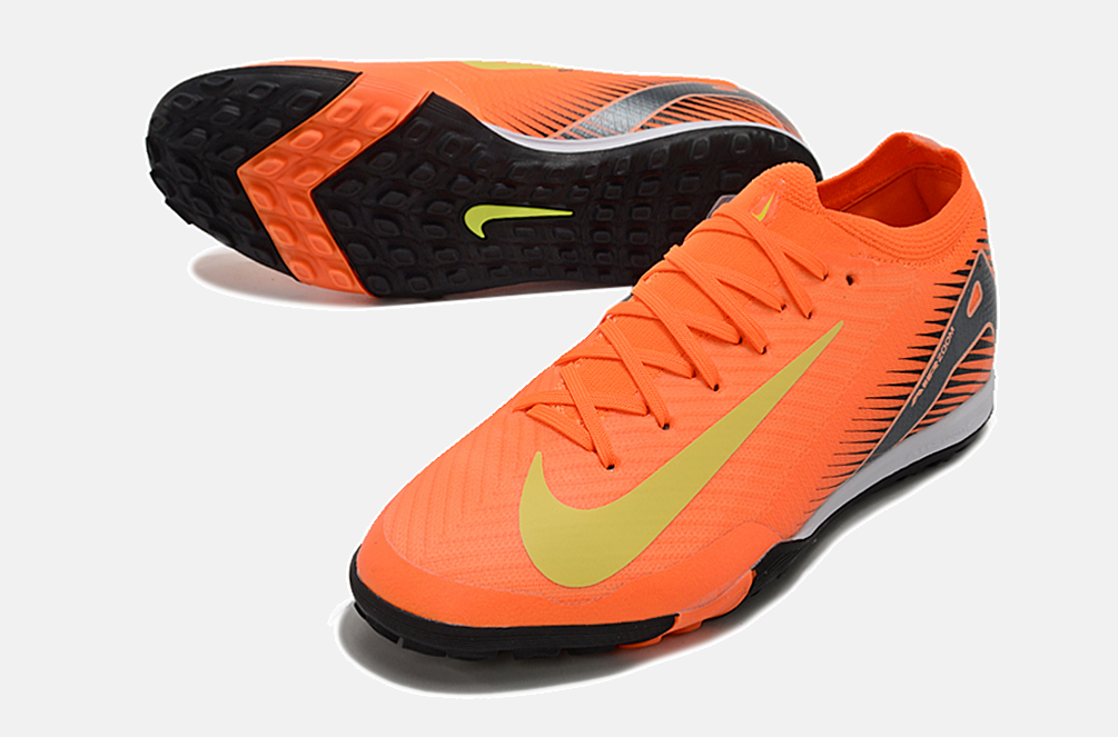 Chuteira Society Nike Air Zoom Mercurial Vapor 16 Elite TF - Laranja - imagem 5