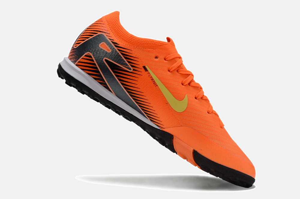 Chuteira Society Nike Air Zoom Mercurial Vapor 16 Elite TF - Laranja - detalhe