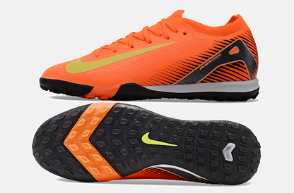 Chuteira Society Nike Air Zoom Mercurial Vapor 16 Elite TF - Laranja - vista traseira
