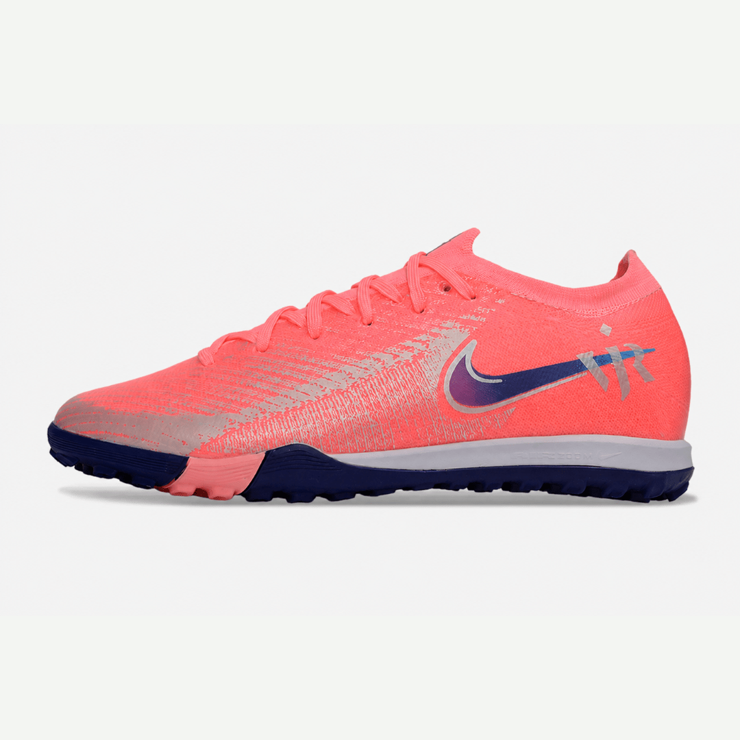 Chuteira Society Nike Air Zoom Mercurial Vapor 16 Vini Jr Elite TF - Rosa - Tevo Sports SPORT*