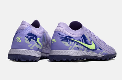 Chuteira Society Nike Phantom GX II TF - Roxa e Verde - imagem 7