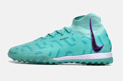 Chuteira Society Nike Phantom Luna II TF - Azul, Preta e Roxa - imagem 4