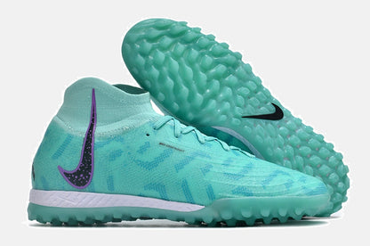 Chuteira Society Nike Phantom Luna II TF - Azul, Preta e Roxa - imagem 8