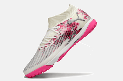 Chuteira Society Puma Future 8 TF - Branca e Rosa - Tevo Sports SPORT*