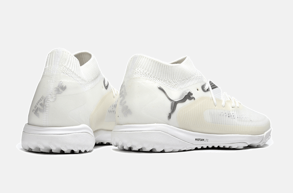 Chuteira Society Puma Future 8 TF - Branca - Whiteout Pack - Tevo Sports SPORT*
