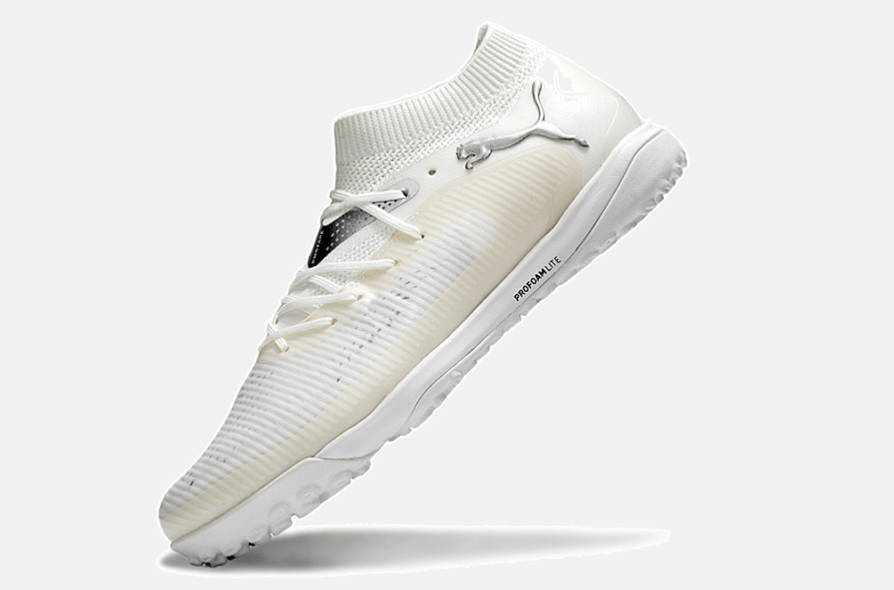 Chuteira Society Puma Future 8 TF - Branca - Whiteout Pack - Tevo Sports SPORT*