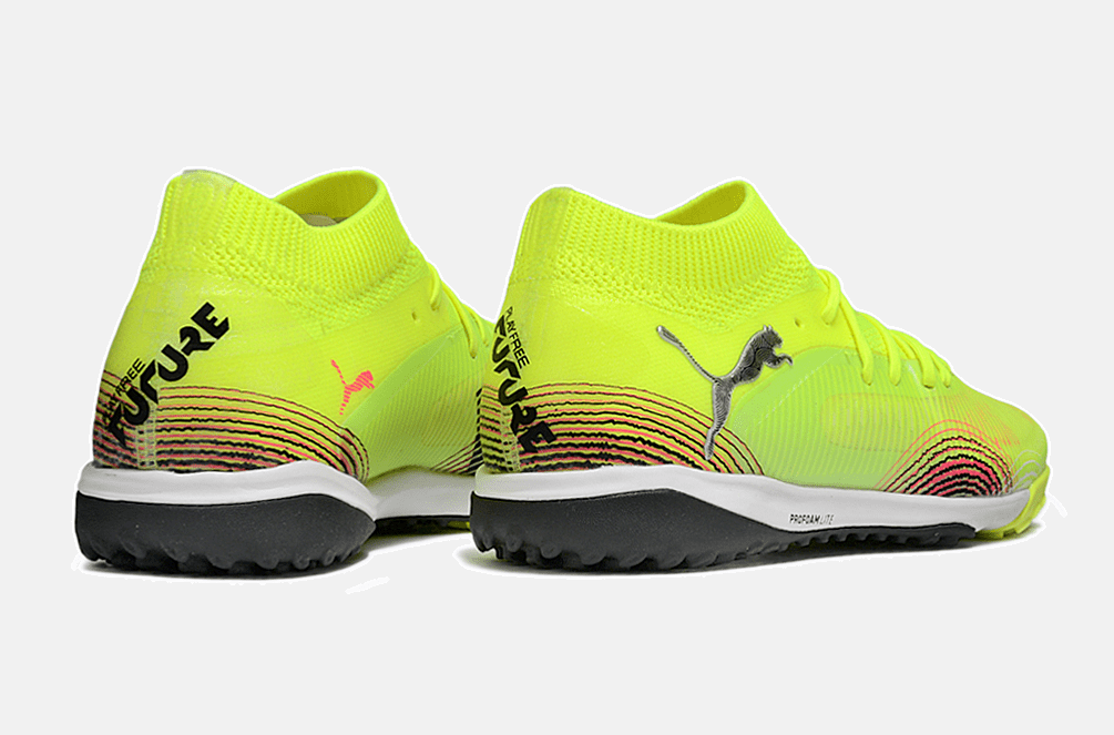 Chuteira Society Puma Future 8 TF - Verde, Preta e Branca - Audacity Pack - Tevo Sports SPORT*