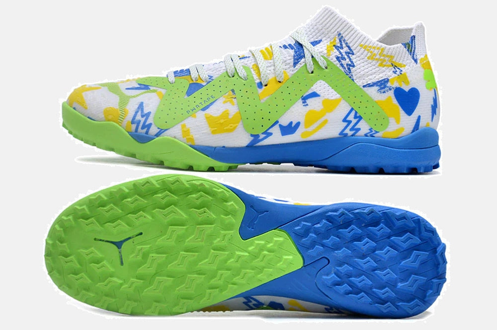 Chuteira Society Puma Future Ultimate NJR TF - vista traseira