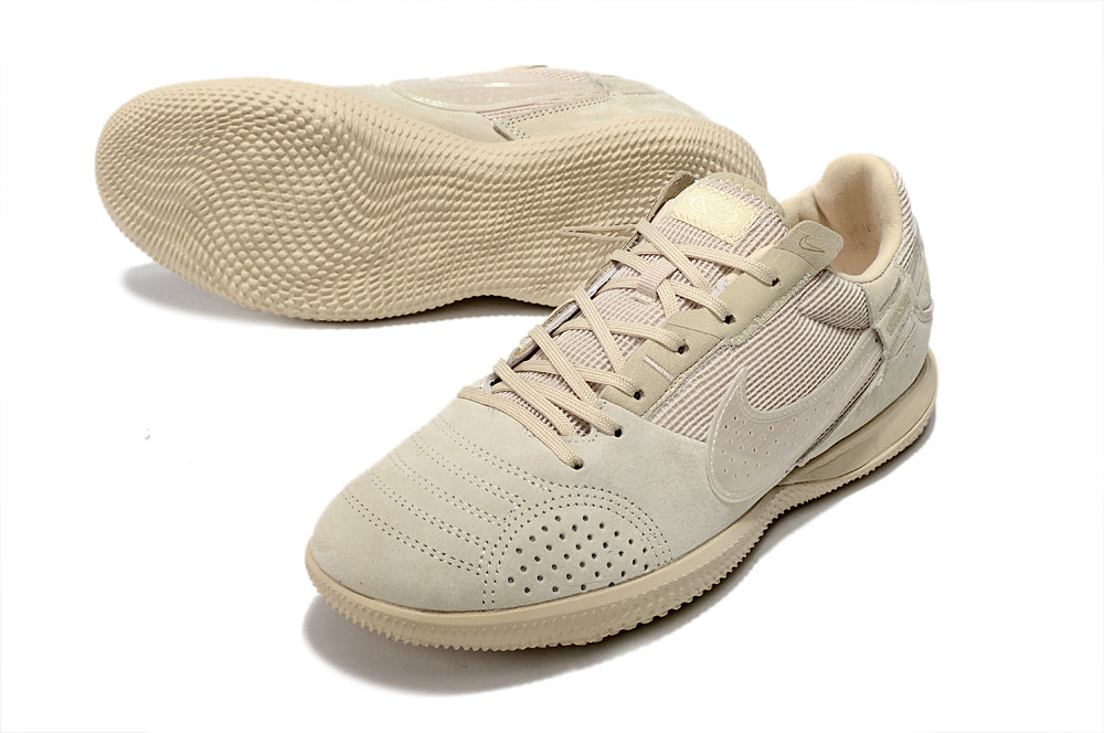 Tênis Futsal Nike Street Gato IC - Creme - detalhe
