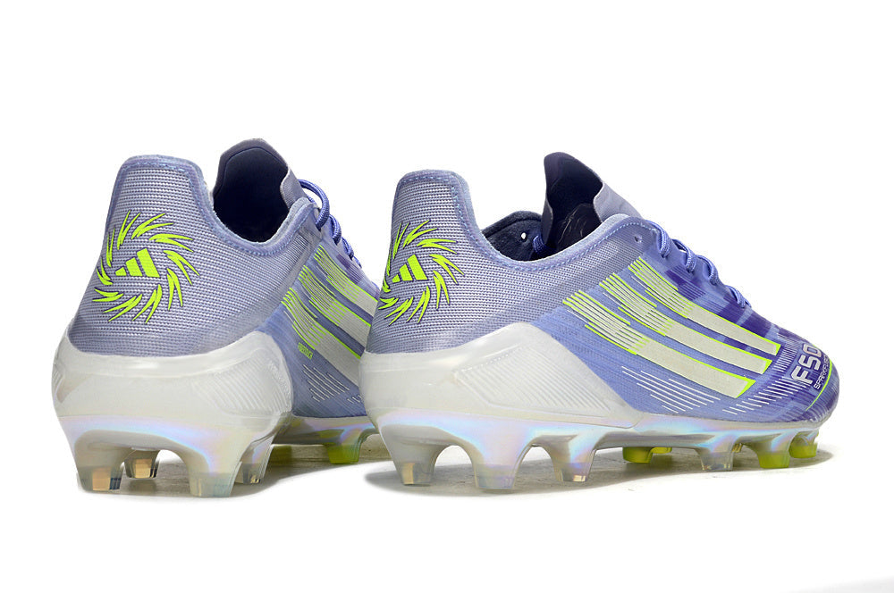 Chuteira Adidas F50 Elite FG - Roxa e Verde - Sparkfusion - imagem 7