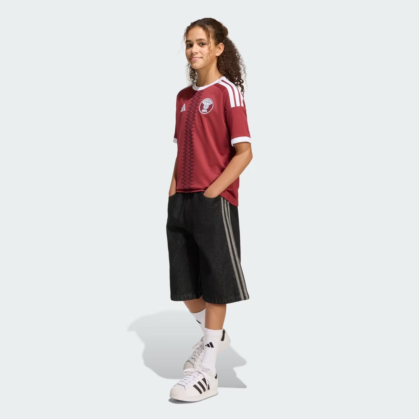Camisa Infantil Catar 2026/27 I — imagem 3