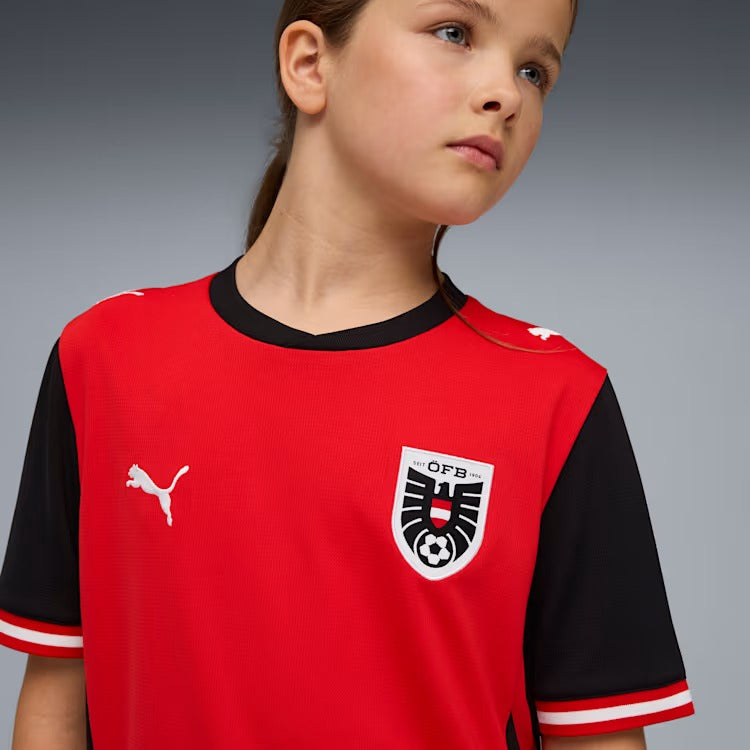 Camisa Infantil Áustria 2026/27 I — imagem 2