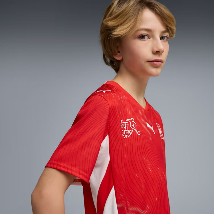 Camisa Infantil Suíça 2026/27 I — imagem 3
